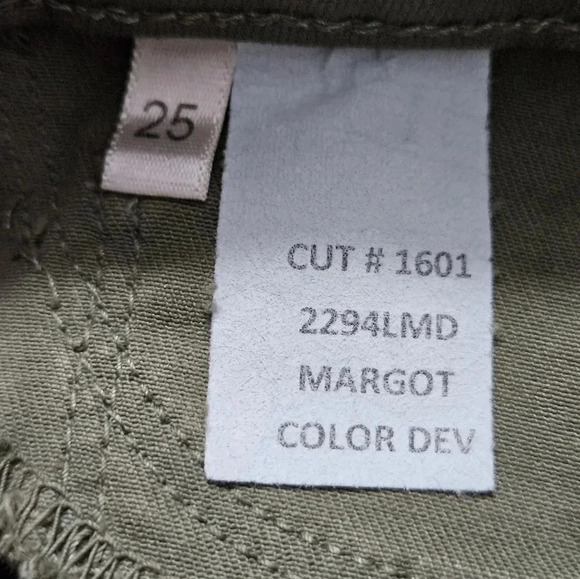 L'agence Margot high rise‎ skinny jean in olive green size 25 - Picture 3 of 4